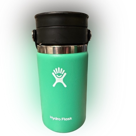 Hydro Flask 12oz Coffee Mug Tumbler – Spearmint Green with Black Lid - Picture 1 of 9